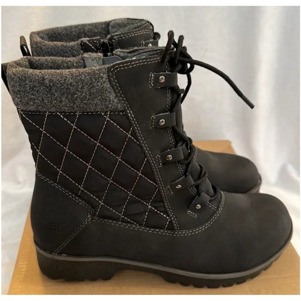 JBU by Jambu Summit Waterproof B2SMT01 Women's Winter Boots Black Size 12 US NIB